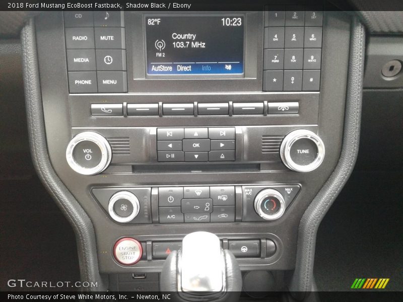 Shadow Black / Ebony 2018 Ford Mustang EcoBoost Fastback