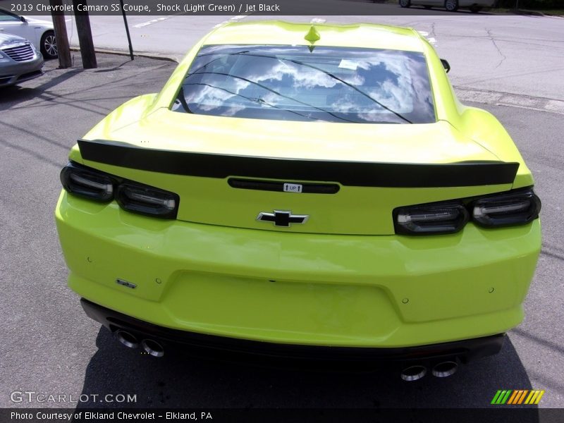 Shock (Light Green) / Jet Black 2019 Chevrolet Camaro SS Coupe