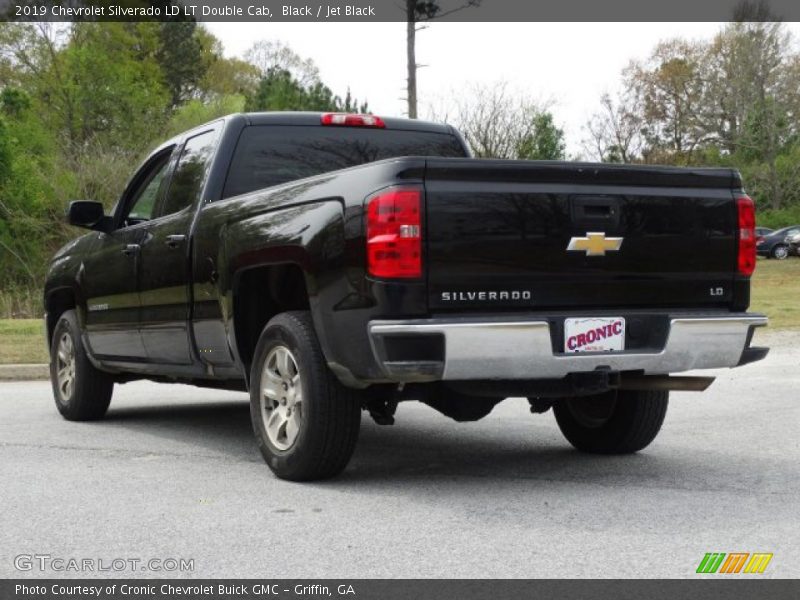 Black / Jet Black 2019 Chevrolet Silverado LD LT Double Cab