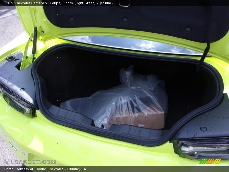 Shock (Light Green) / Jet Black 2019 Chevrolet Camaro SS Coupe