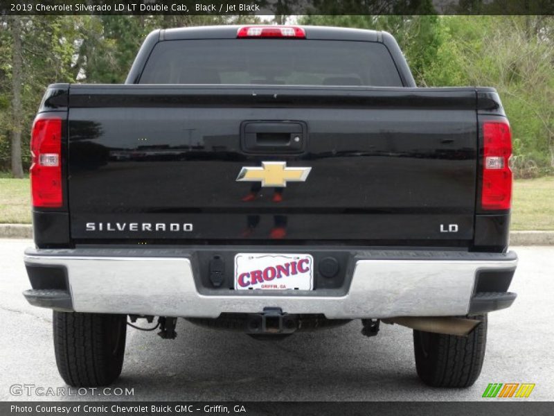 Black / Jet Black 2019 Chevrolet Silverado LD LT Double Cab