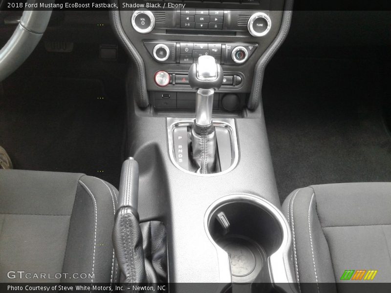 Shadow Black / Ebony 2018 Ford Mustang EcoBoost Fastback