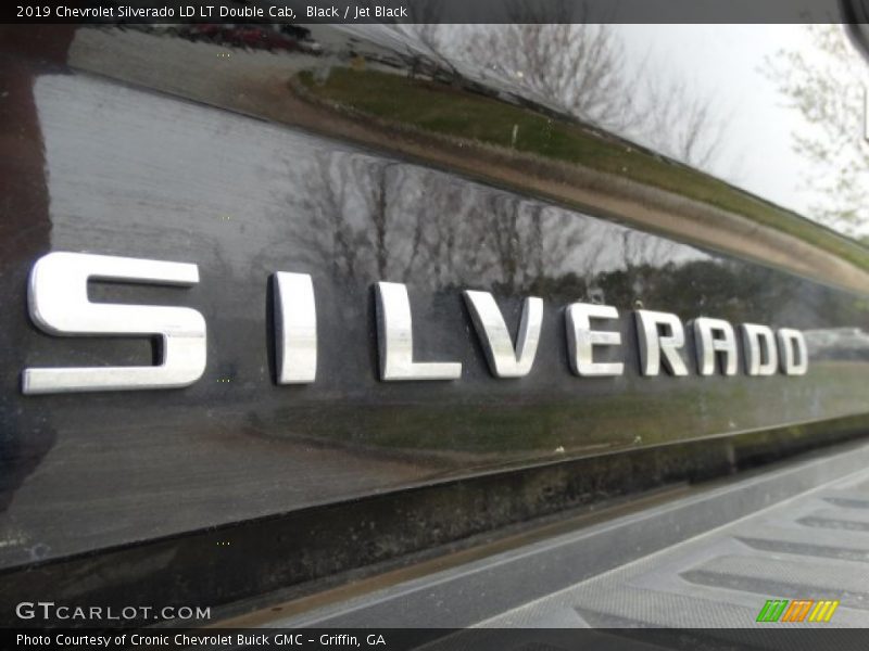 Black / Jet Black 2019 Chevrolet Silverado LD LT Double Cab