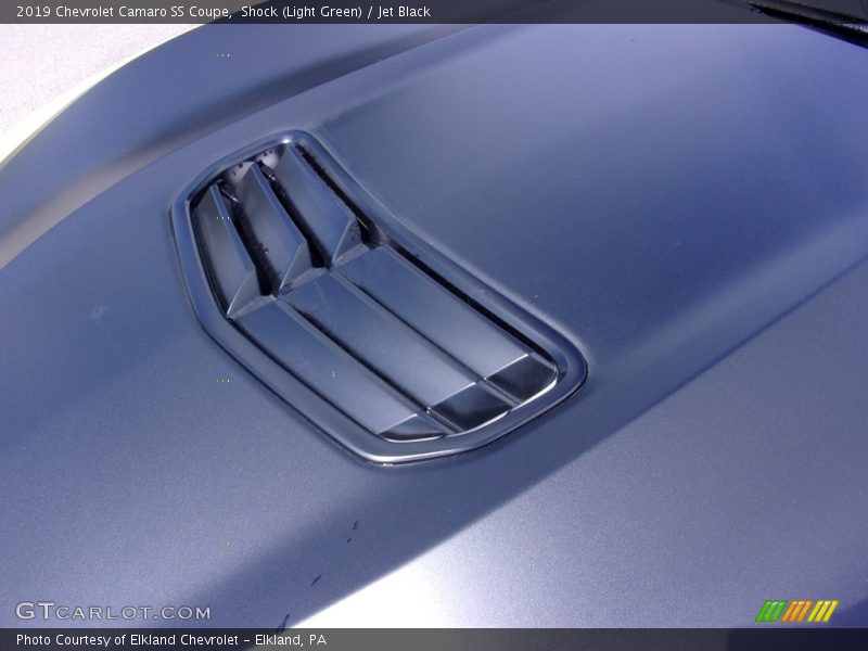 Shock (Light Green) / Jet Black 2019 Chevrolet Camaro SS Coupe