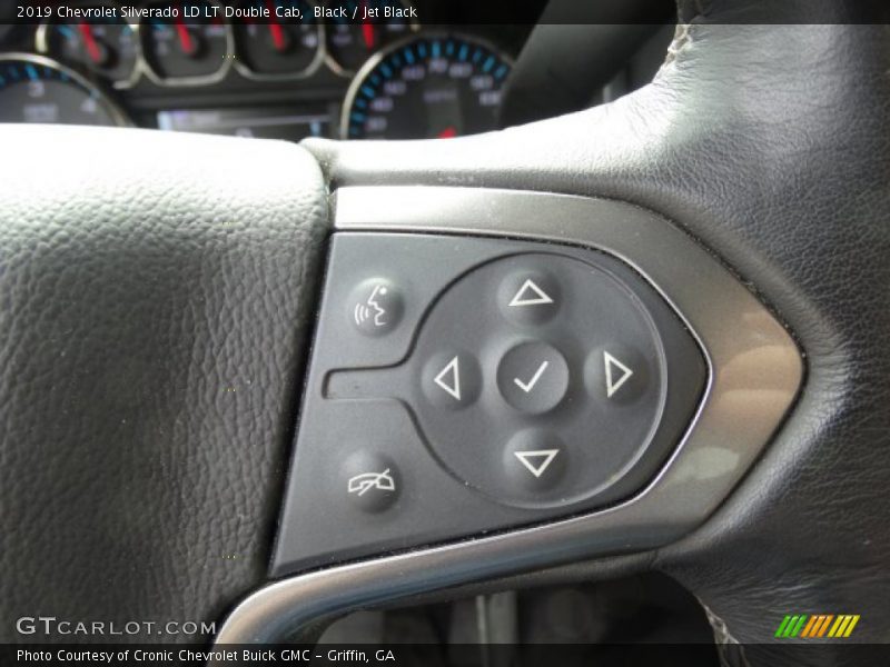 Black / Jet Black 2019 Chevrolet Silverado LD LT Double Cab