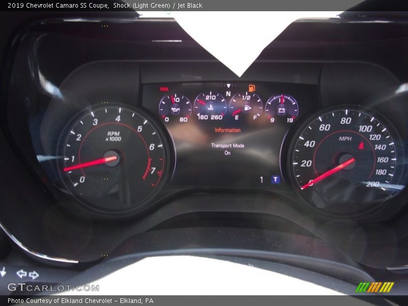  2019 Camaro SS Coupe SS Coupe Gauges