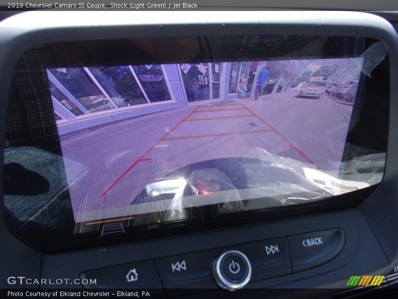 Shock (Light Green) / Jet Black 2019 Chevrolet Camaro SS Coupe