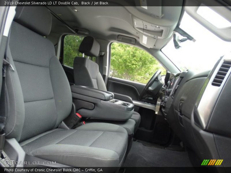 Black / Jet Black 2019 Chevrolet Silverado LD LT Double Cab