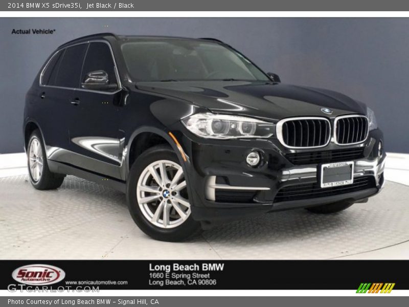 Jet Black / Black 2014 BMW X5 sDrive35i