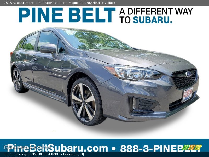 Magnetite Gray Metallic / Black 2019 Subaru Impreza 2.0i Sport 5-Door