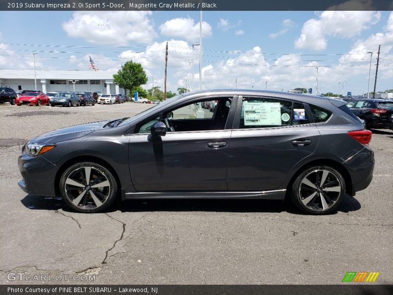 Magnetite Gray Metallic / Black 2019 Subaru Impreza 2.0i Sport 5-Door