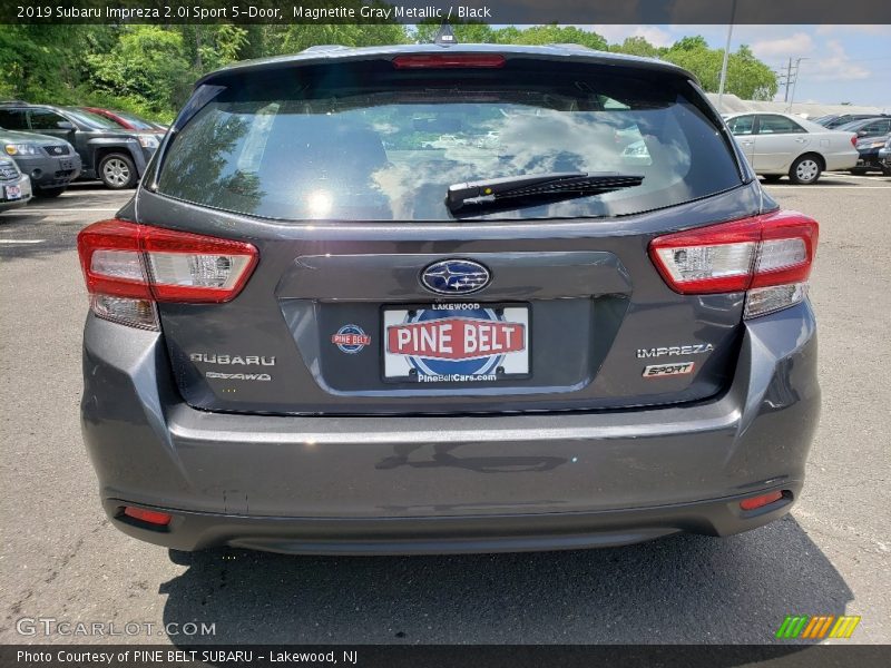 Magnetite Gray Metallic / Black 2019 Subaru Impreza 2.0i Sport 5-Door