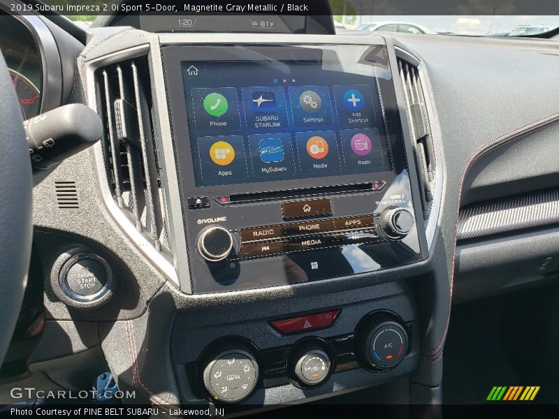Magnetite Gray Metallic / Black 2019 Subaru Impreza 2.0i Sport 5-Door