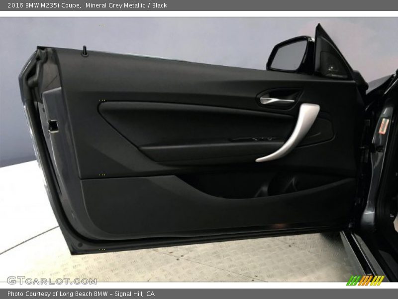 Mineral Grey Metallic / Black 2016 BMW M235i Coupe