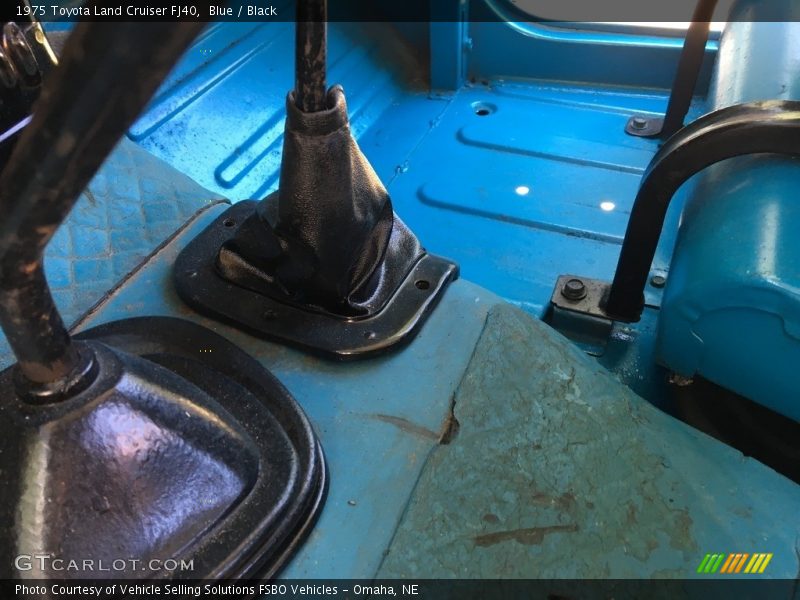 Blue / Black 1975 Toyota Land Cruiser FJ40
