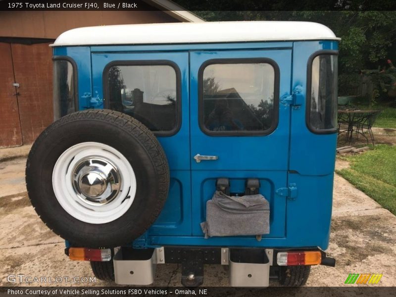 Blue / Black 1975 Toyota Land Cruiser FJ40