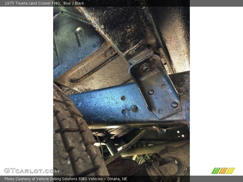 Blue / Black 1975 Toyota Land Cruiser FJ40