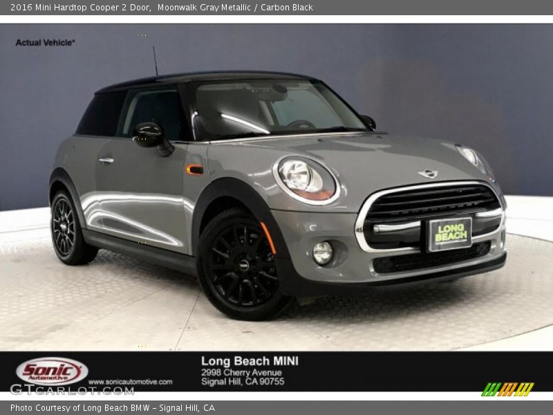 Moonwalk Gray Metallic / Carbon Black 2016 Mini Hardtop Cooper 2 Door