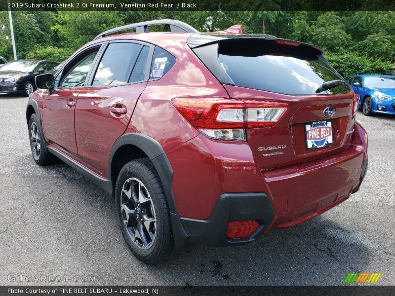 Venetian Red Pearl / Black 2019 Subaru Crosstrek 2.0i Premium