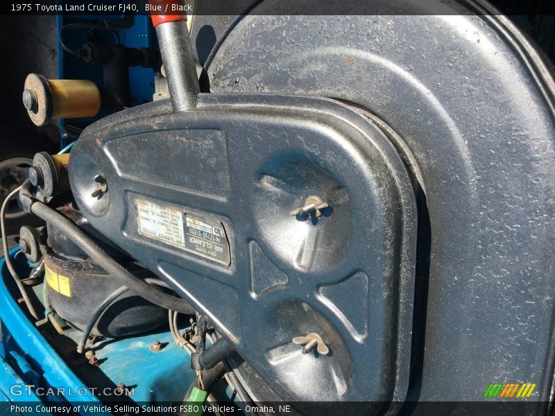 Blue / Black 1975 Toyota Land Cruiser FJ40