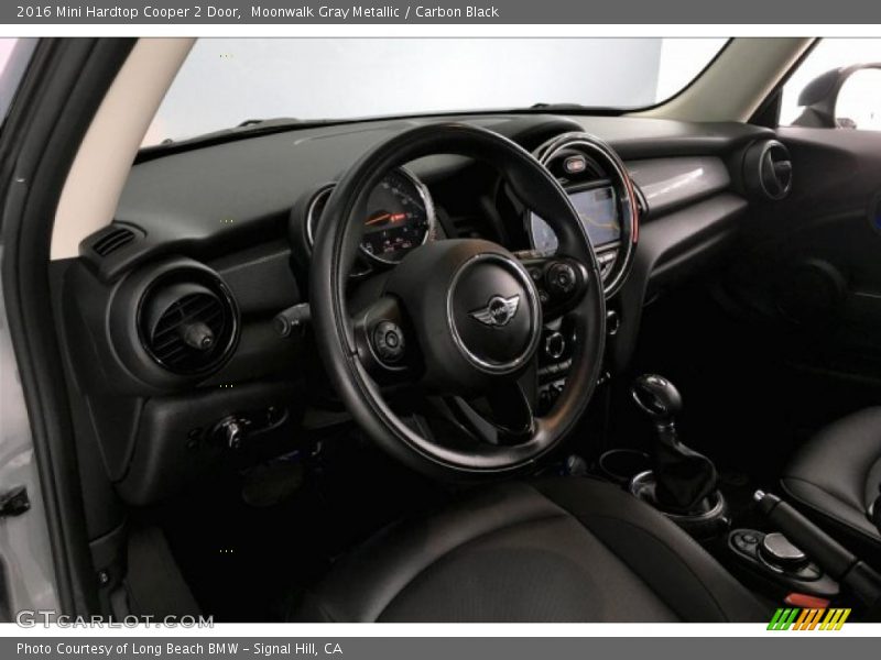 Moonwalk Gray Metallic / Carbon Black 2016 Mini Hardtop Cooper 2 Door