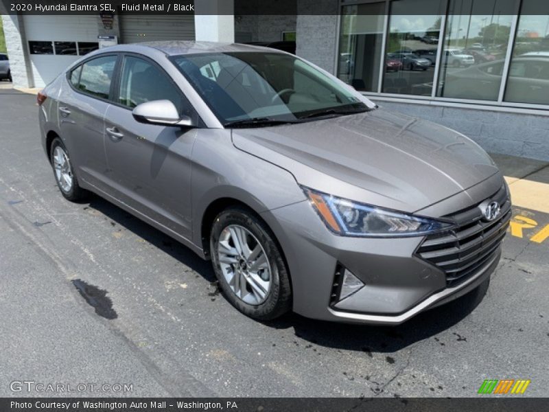 Front 3/4 View of 2020 Elantra SEL