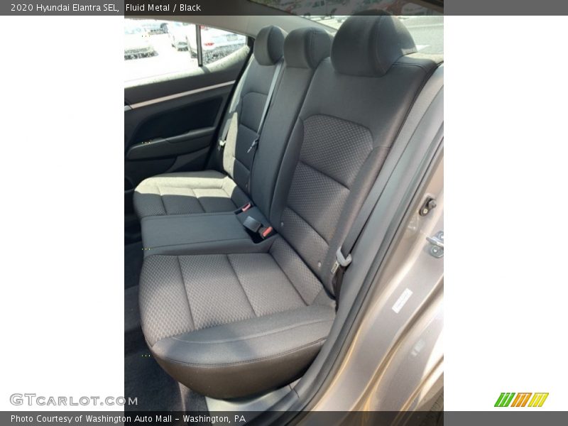 Rear Seat of 2020 Elantra SEL