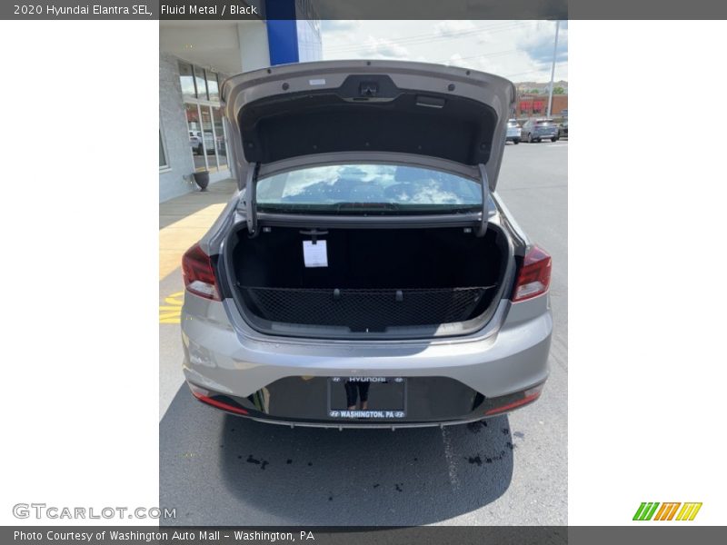 Fluid Metal / Black 2020 Hyundai Elantra SEL