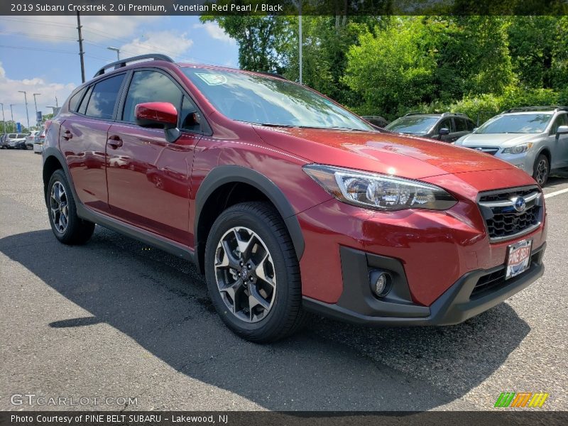 Venetian Red Pearl / Black 2019 Subaru Crosstrek 2.0i Premium