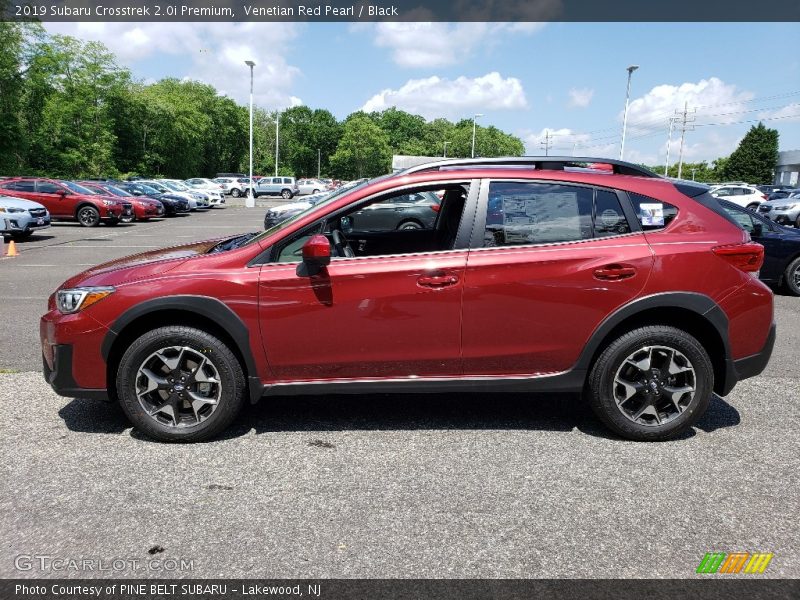 Venetian Red Pearl / Black 2019 Subaru Crosstrek 2.0i Premium