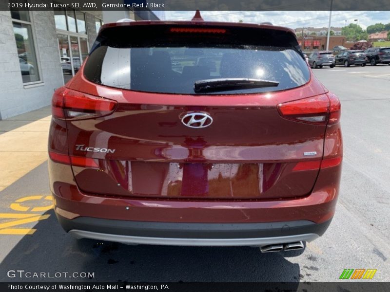 Gemstone Red / Black 2019 Hyundai Tucson SEL AWD
