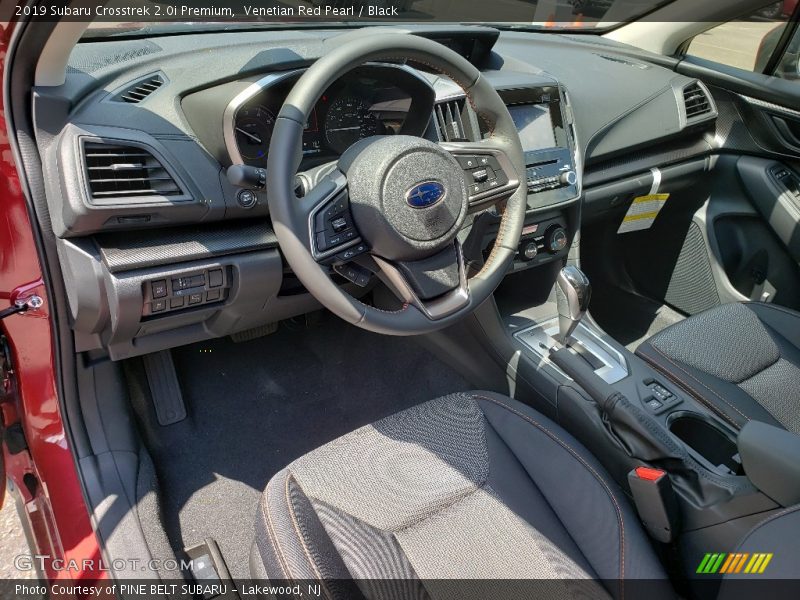 Venetian Red Pearl / Black 2019 Subaru Crosstrek 2.0i Premium