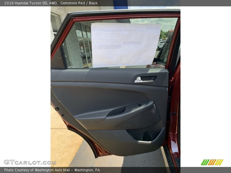 Gemstone Red / Black 2019 Hyundai Tucson SEL AWD