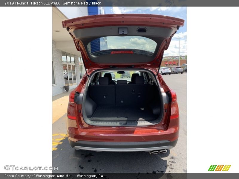 Gemstone Red / Black 2019 Hyundai Tucson SEL AWD