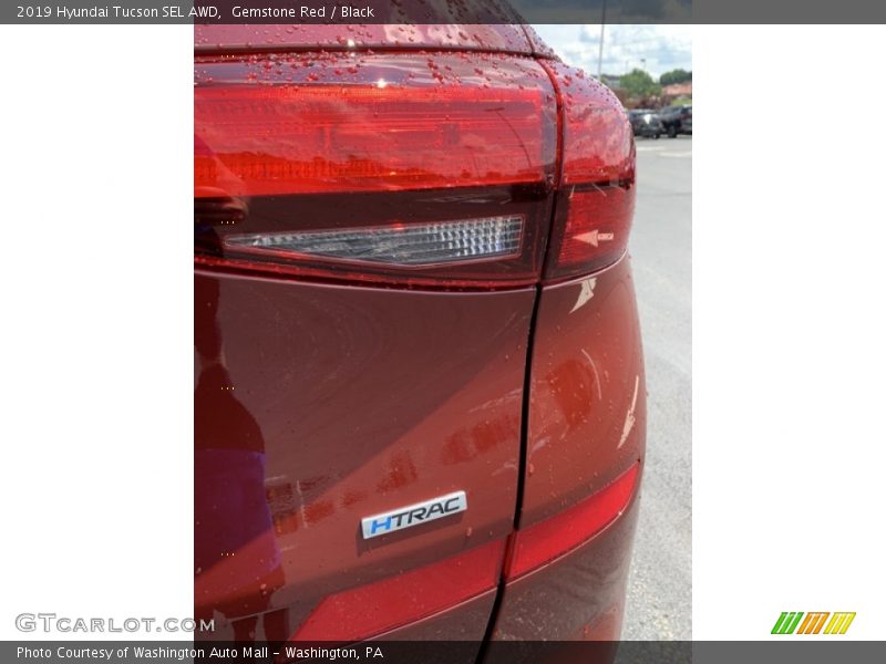 Gemstone Red / Black 2019 Hyundai Tucson SEL AWD