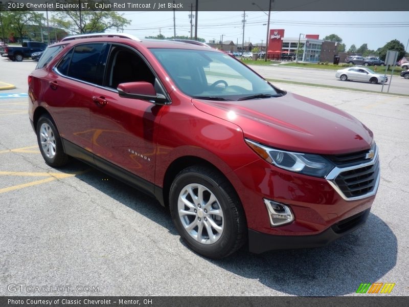 Cajun Red Tintcoat / Jet Black 2019 Chevrolet Equinox LT