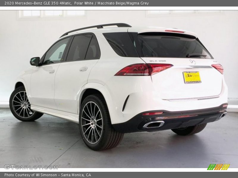 Polar White / Macchiato Beige/Magma Grey 2020 Mercedes-Benz GLE 350 4Matic