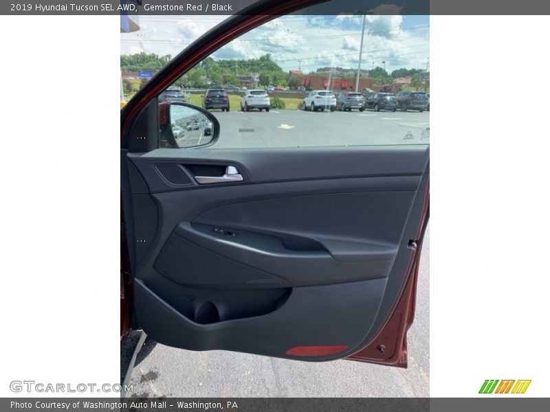 Gemstone Red / Black 2019 Hyundai Tucson SEL AWD