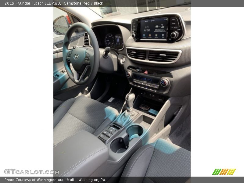 Gemstone Red / Black 2019 Hyundai Tucson SEL AWD