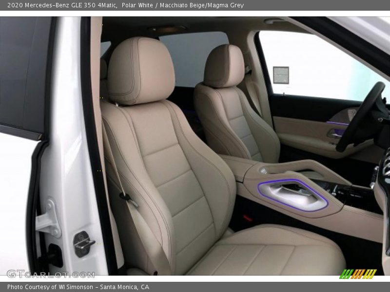 Polar White / Macchiato Beige/Magma Grey 2020 Mercedes-Benz GLE 350 4Matic