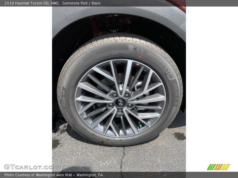 Gemstone Red / Black 2019 Hyundai Tucson SEL AWD
