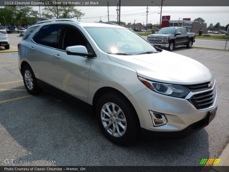Silver Ice Metallic / Jet Black 2019 Chevrolet Equinox LT