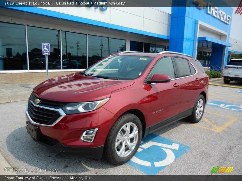 Cajun Red Tintcoat / Medium Ash Gray 2019 Chevrolet Equinox LT