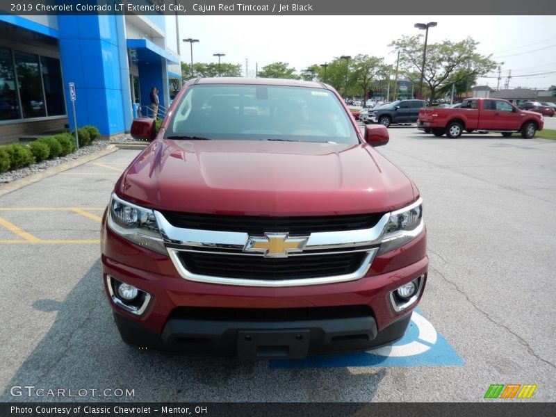Cajun Red Tintcoat / Jet Black 2019 Chevrolet Colorado LT Extended Cab