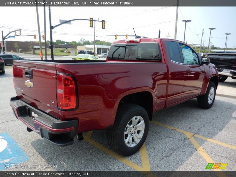 Cajun Red Tintcoat / Jet Black 2019 Chevrolet Colorado LT Extended Cab