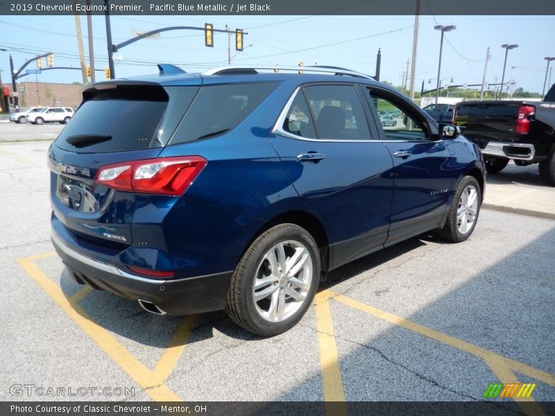 Pacific Blue Metallic / Jet Black 2019 Chevrolet Equinox Premier