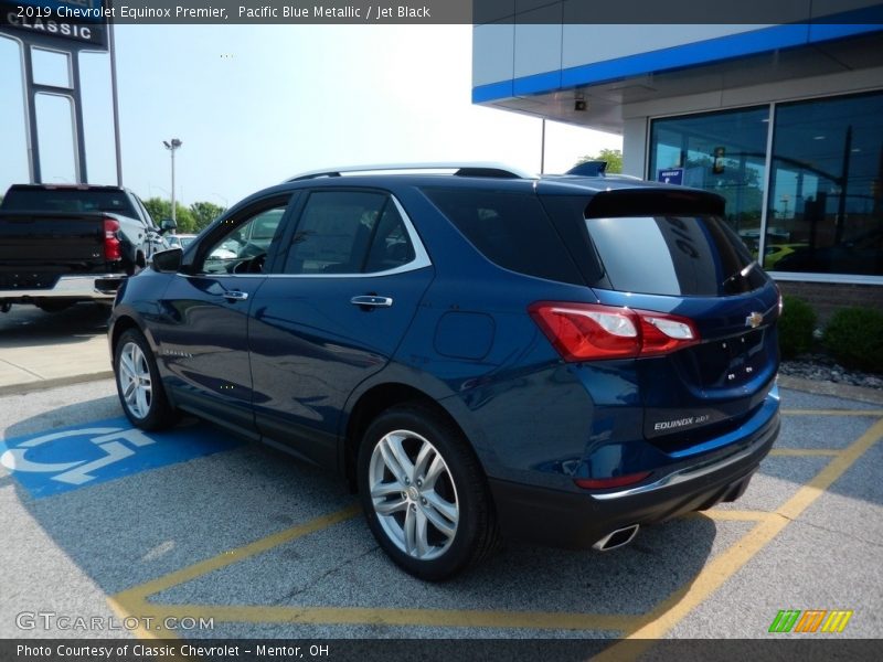 Pacific Blue Metallic / Jet Black 2019 Chevrolet Equinox Premier