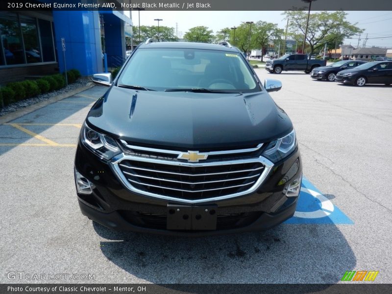 Mosaic Black Metallic / Jet Black 2019 Chevrolet Equinox Premier AWD