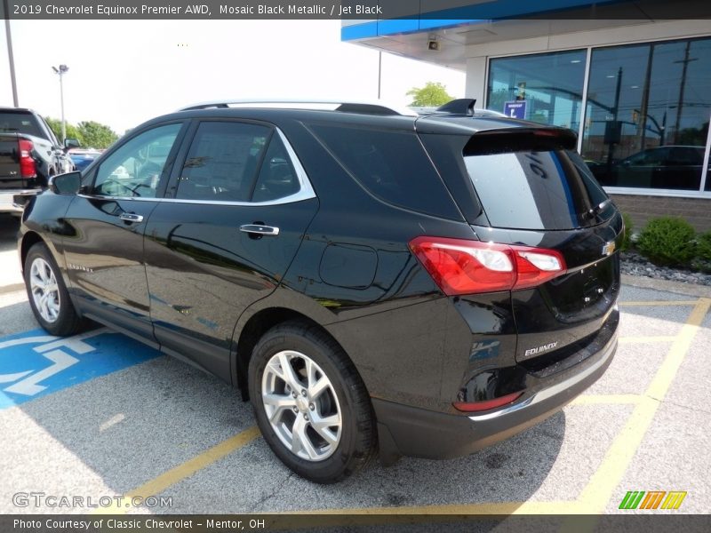 Mosaic Black Metallic / Jet Black 2019 Chevrolet Equinox Premier AWD