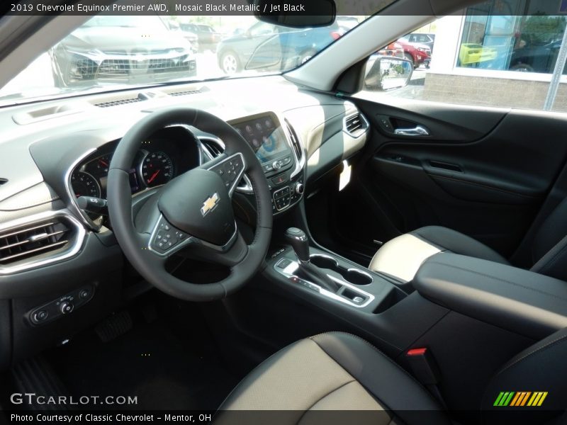 Mosaic Black Metallic / Jet Black 2019 Chevrolet Equinox Premier AWD